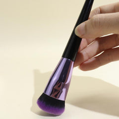 Purple Hair Foundation Brush for Flawless Coverage