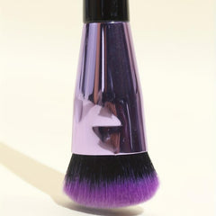 Purple Hair Foundation Brush for Flawless Coverage