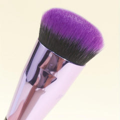 Purple Hair Foundation Brush for Flawless Coverage