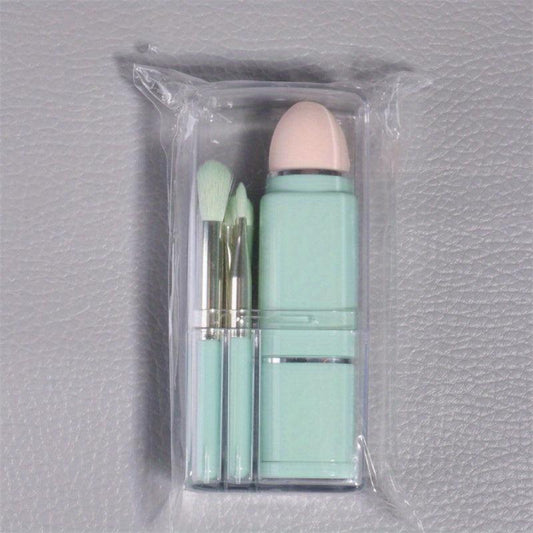 8pcs Portable Makeup Brush Set - Powder Eyeshadow Concealer Blush Lip Brushes