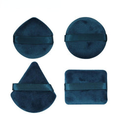 4pcs Cotton Makeup Sponge Puff Dry Wet Dual Use