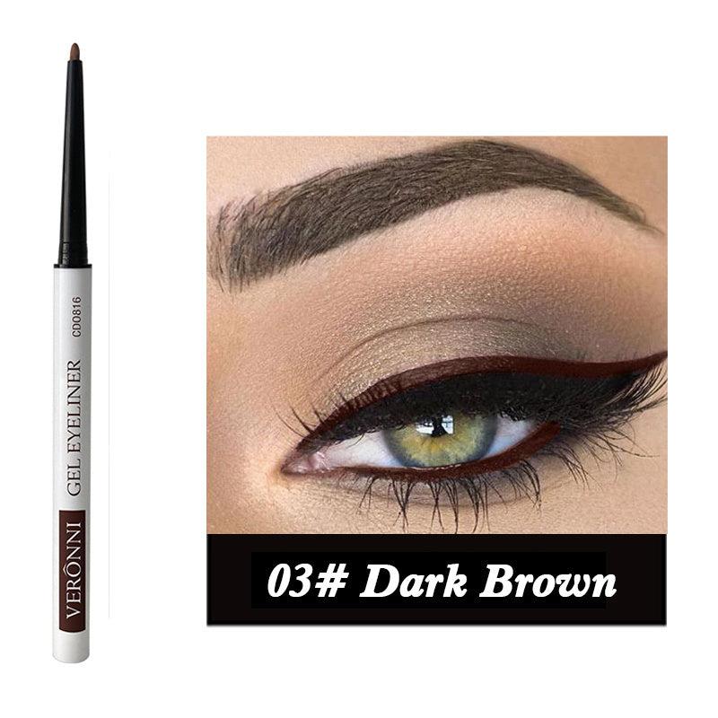 Long-Lasting Eyeliner Gel Pen with Soft Matte & Pearly Finish