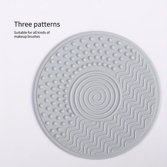 Silicone Makeup Brush Cleaning Mat - Instantly Clean Brushes