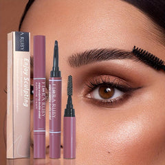 Automatic Dye Eyebrow Stick Waterproof Smudge Proof Eyebrow Pencil