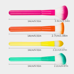 Macaron Makeup Brush Colorful Soft Hair Loose Powder Eyeshadow Eyebrow Brush