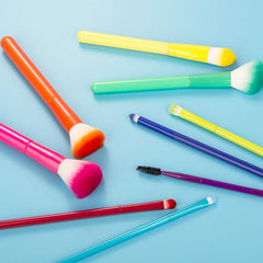 Macaron Makeup Brush Colorful Soft Hair Loose Powder Eyeshadow Eyebrow Brush