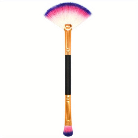 Dual-Ended Powder Eyeshadow Brush