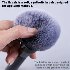 Large Loose Powder Brush Synthetic Makeup Powder Brush Soft Hair