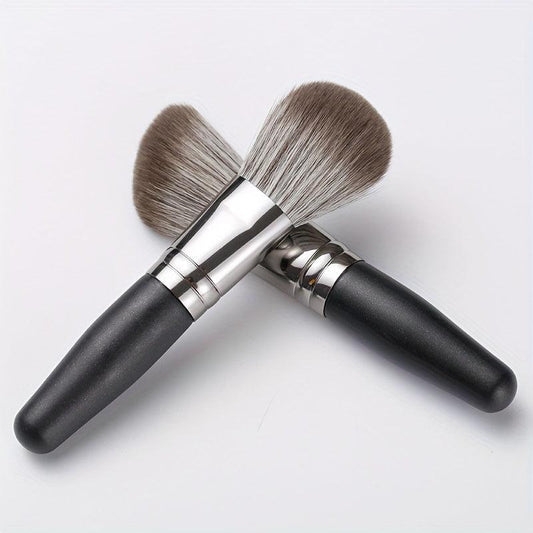 5Pcs Makeup Brushes Set With Case Soft Hair Mini Portable Face Eye Cosmetic