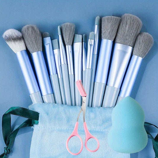 Professional 13Pcs Makeup Brushes Set