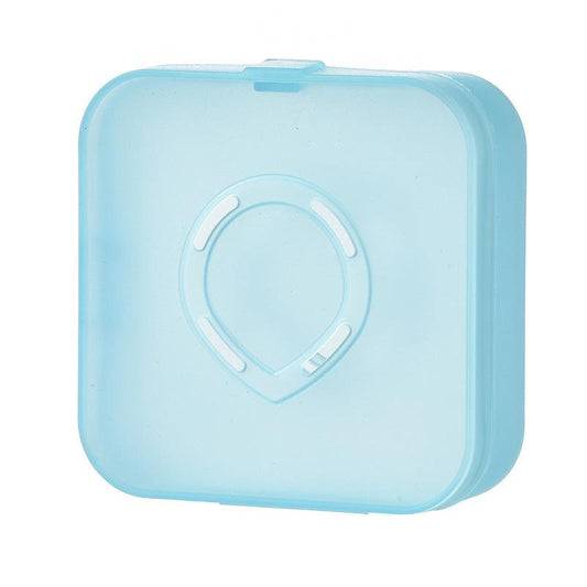 Large Powder Puff Storage Box Breathable Dust Proof