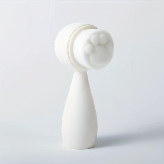 Double-Sided Silicone Face Brush for Deep Cleansing