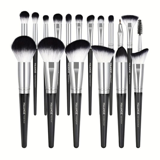18 Pcs Professional Makeup Brush Set with Case