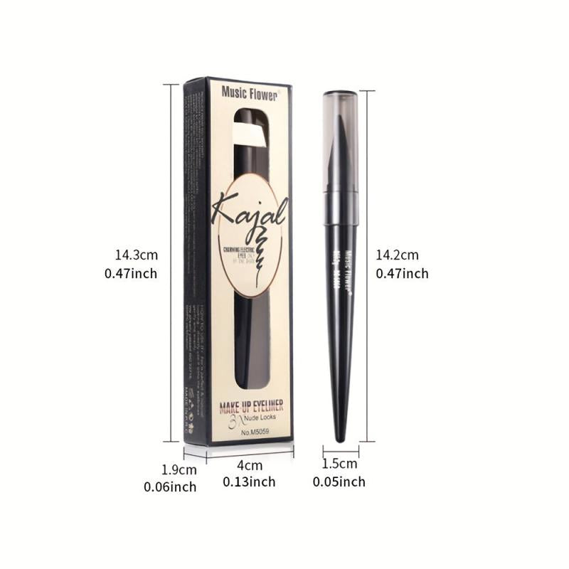 Waterproof Liquid Eyeliner Pencil Brown Matte Finish