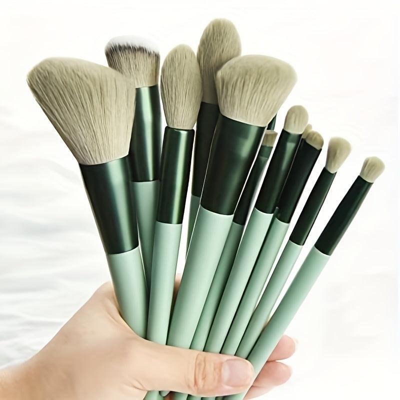 22pcs Makeup Tool Set Brushes Sponges Lip Brushes Cleaning Silicone
