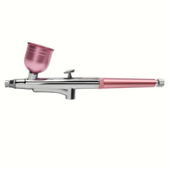 Portable Single Action Airbrush for Makeup Nail Art Cake Tattoo Barbering