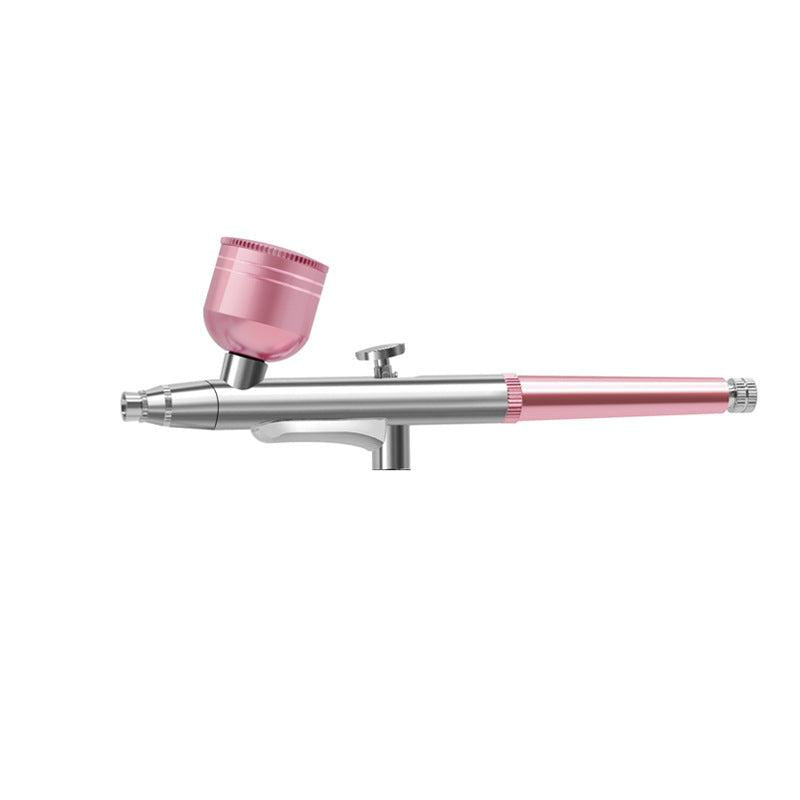 Portable Single Action Airbrush for Makeup Nail Art Cake Tattoo Barbering