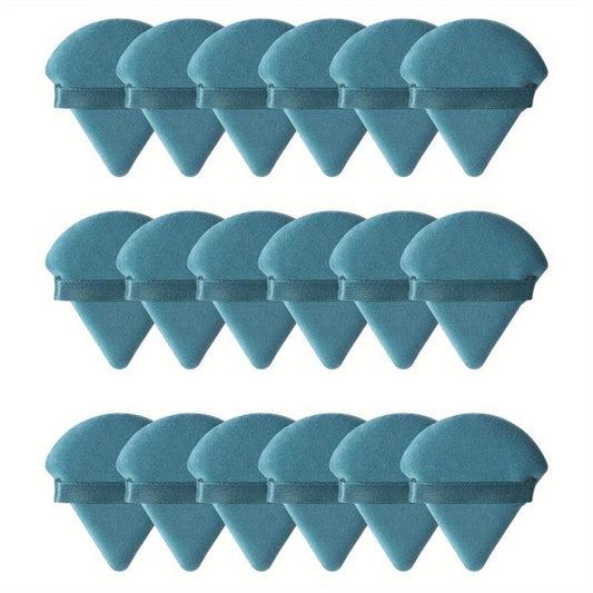 18PCS Triangle Makeup Puff Loose Powder Foundation Sponge
