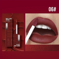 6 Colors Lip Gloss Lip Glaze Liquid Lipstick Set