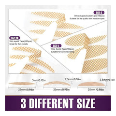 Invisible Eyelid Tape for Instant Lift and Smoothing