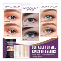 Invisible Eyelid Tape for Instant Lift and Smoothing
