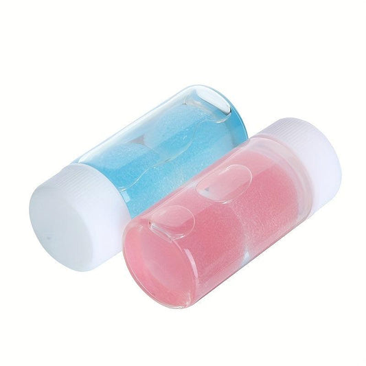 Lash Extension Cleaning Kit Glue Remover Tweezers Cleaner Liquid Sponge Ball
