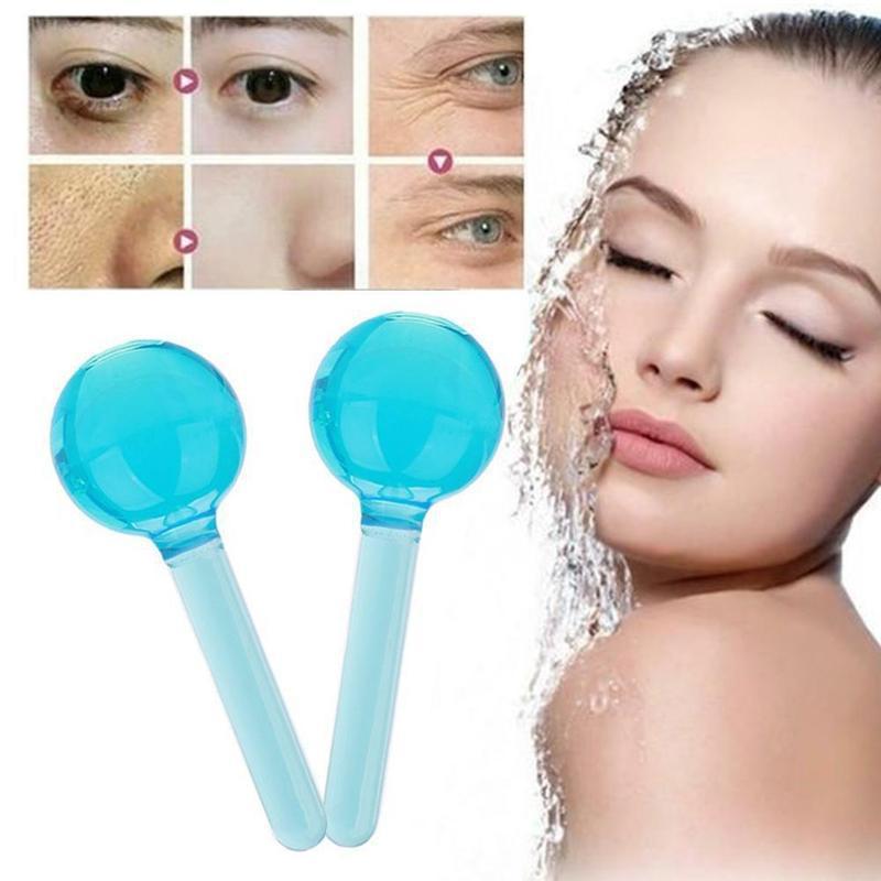 Crystal Ice Ball for Facials Reduce Puffiness & Tighten Skin