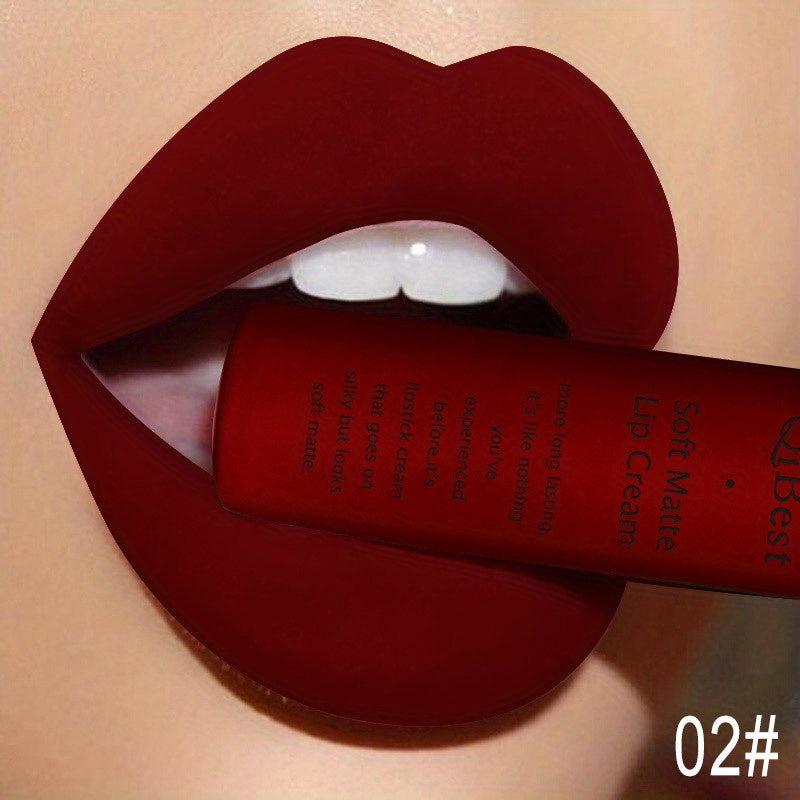 Matte Nude Lipstick in 34 Colors - High Pigmented & Waterproof Liquid