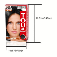 Permanent Hair Dye Cream Set 40ml with Developer and Conditioner