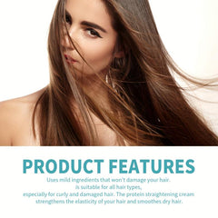 100g Collagen Hair Straightening Cream Moisturizing Hair Cream