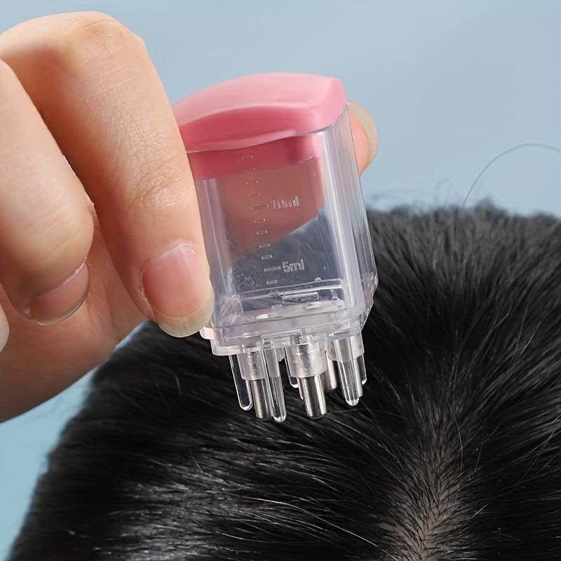 Scalp Applicator Comb Liquid Guide Applicator Bottle for Hair & Scalp Care