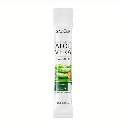Aloe Hair Mask Plant Extract Hair Care Mask Strengthens Hair