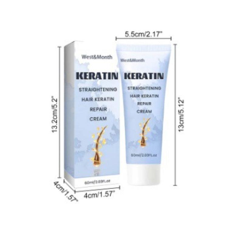 Keratin Hair Straightening Cream Moisturizing Hair Mask