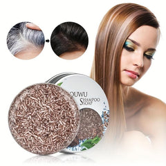 Natural Pure Shampoo Soap Hair Darkening Shampoo Bar