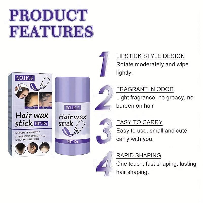 Strong Hold Hair Wax Stick for All Hair Types