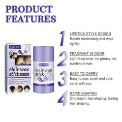 Strong Hold Hair Wax Stick for All Hair Types