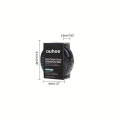 Organic Bamboo Charcoal Shampoo Bar for Deep Hair Cleaning