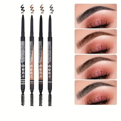 Long Lasting Waterproof Double Ended Eyebrow Pencil with Ultra Fine Tip