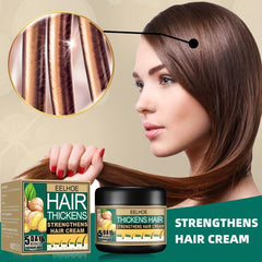 30ml Ginger Hair Care Cream Soften Moisturize Scalp Massage Hair Essence