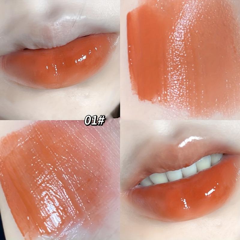 6 Colors Water Gloss Lipstick Mirror Lip Gloss