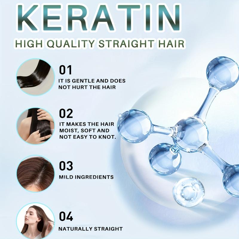 Keratin Hair Straightening Cream Repair Dry Frizz Hair Protein