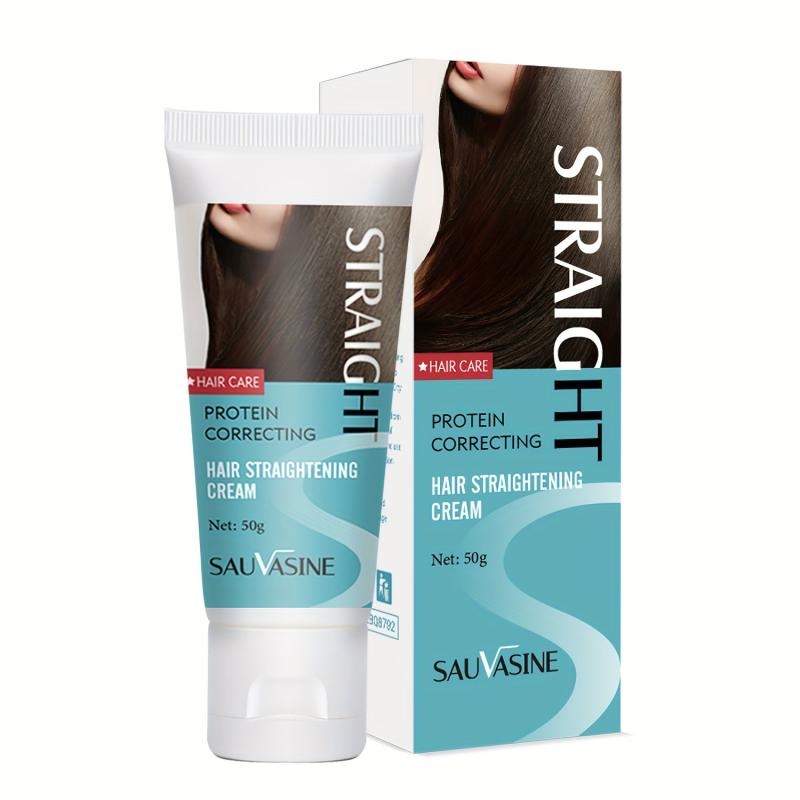 Keratin Hair Straightening Cream Repair Dry Frizz Hair Protein