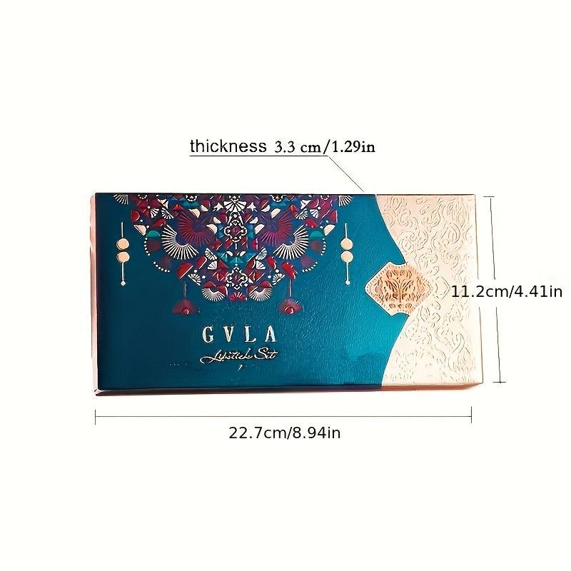 4-Piece Matte Velvet Long-Lasting Lipstick Set