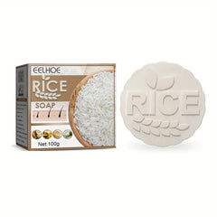 Rice Shampoo Soap Bar Strengthens Hair Revitalizes Hair Healthy Hair