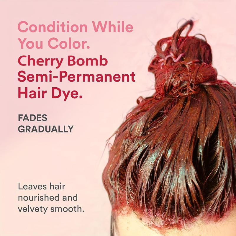 Herbal Hair Dye Cream for Halloween Long Lasting Color