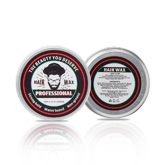 Strong Hold Hair Wax for Modern Hairstyles Clay Finish