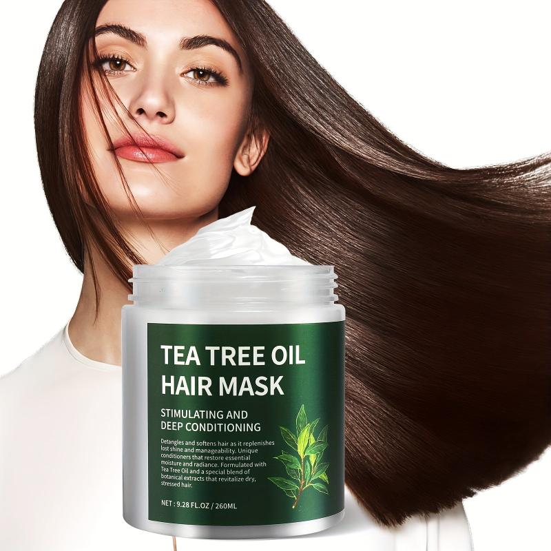 Rosemary Tea Tree Deep Hair Mask Moisturizer for All Hair Types