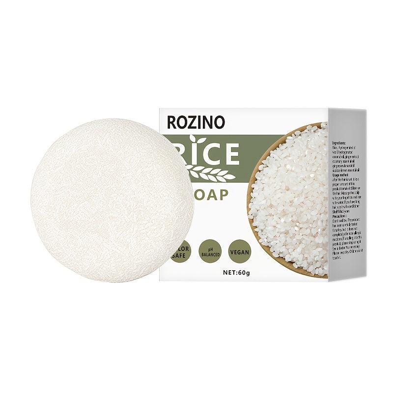 Rice Shampoo Soap Silicone Control Shampoo Cake
