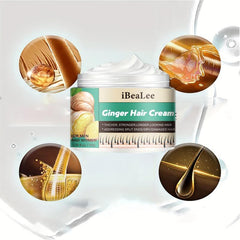 Ginger Hair Care Cream with Biotin & Vitamin for Thicker Hair