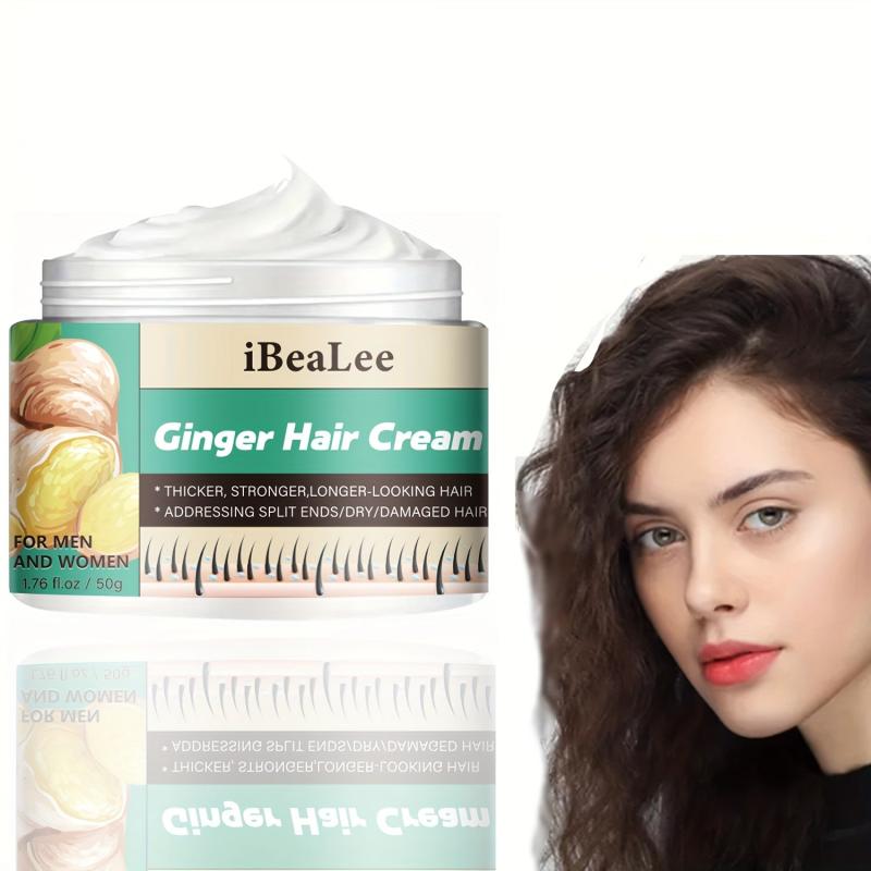 Ginger Hair Care Cream with Biotin & Vitamin for Thicker Hair